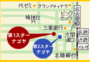 名古屋駅新幹線口より徒歩3分の好アクセス！