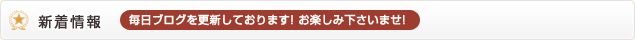 新着情報